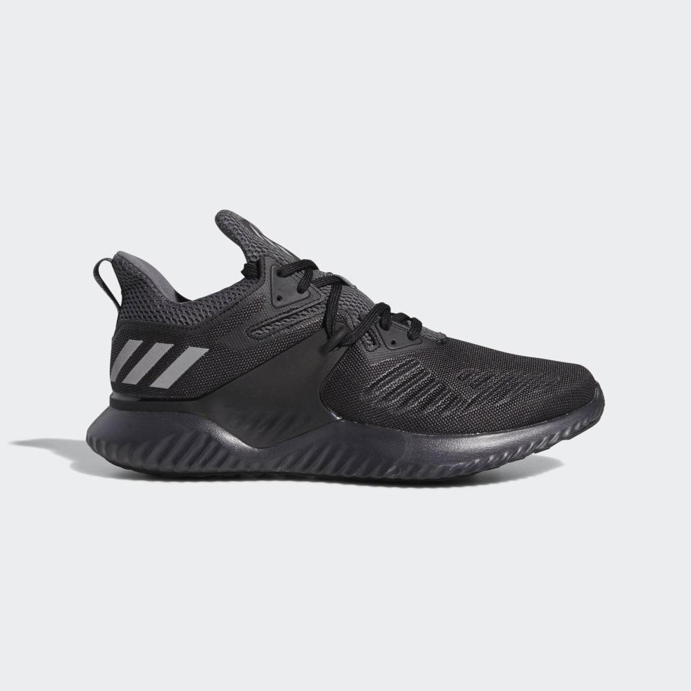 Adidas Men's Alphabounce Beyond Running Shoes Black/Silver Metal/Dark Grey Ireland BB7568